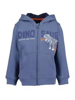 Толстовка на молнии Blue Seven, синий/дымчатый синий