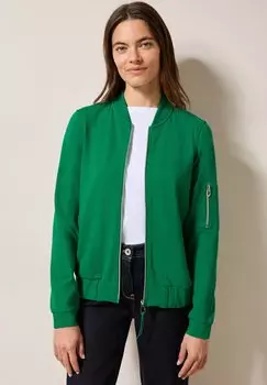 Толстовка на молнии Bomber Jacket Cecil, светло-зеленый