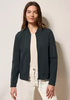 Толстовка на молнии Bomber Jacket Cecil, темно-зеленый