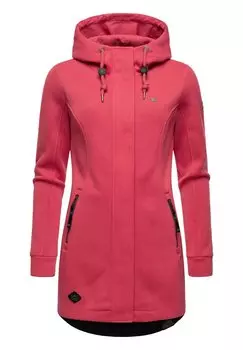 Толстовка на молнии BONDED BEDS Ragwear, малиновый