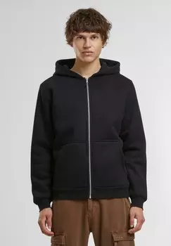 Толстовка на молнии BONDED ZIP Urban Classics, черный
