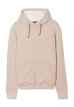 Толстовка на молнии BONOBO Jeans, бежевый