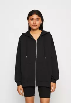 Толстовка на молнии BOYFRIEND HOODIE With ZIP THROUGH Even&Odd, черный