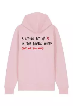 Толстовка на молнии BRUTAL BACK EMBROIDERY Mira Paris, фуксия