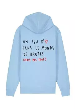 Толстовка на молнии BRUTE BACK EMBROIDERY Mira Paris, синий