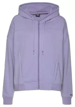 Толстовка на молнии Buffalo, светло-фиолетовый