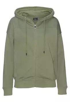 Толстовка на молнии Buffalo, зеленый