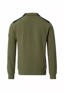 Толстовка на молнии CASAMODA, зеленый