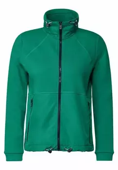 Толстовка на молнии Cecil, бирюзовый