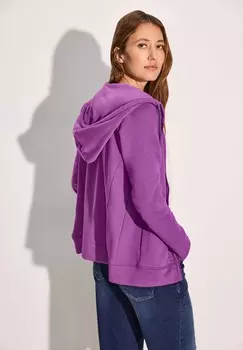 Толстовка на молнии Cecil, цвет Mottled Purple