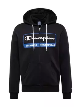 Толстовка на молнии Champion Authentic Athletic Apparel, черный
