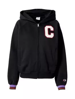 Толстовка на молнии Champion Authentic Athletic Apparel, черный