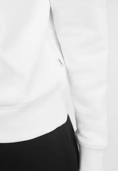 Толстовка на молнии CHENILLE-LOGO-PATCH Guess Jeans, белый