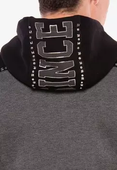 Толстовка на молнии Cipo & Baxx, антрацит