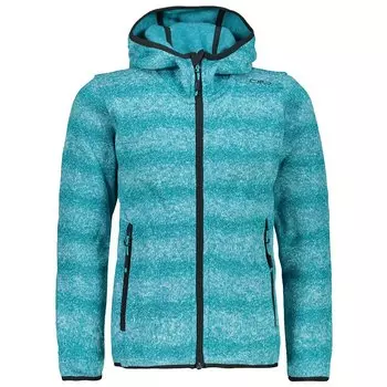 Толстовка на молнии CMP 39H0955 Heavy Fix Hooded, синий