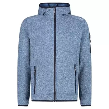 Толстовка на молнии CMP 3H60847N Hooded, синий
