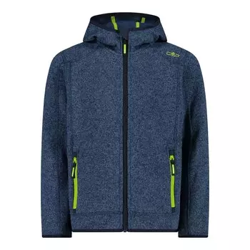 Толстовка на молнии CMP Heavy Fix 3H60844 Hooded, синий