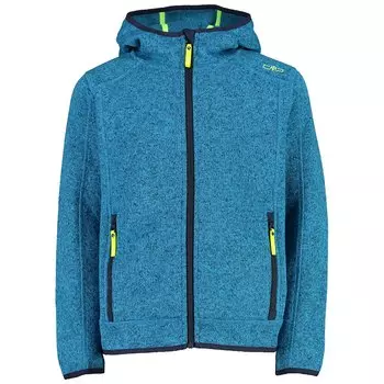 Толстовка на молнии CMP Heavy Fix 3H60844 Hooded, синий
