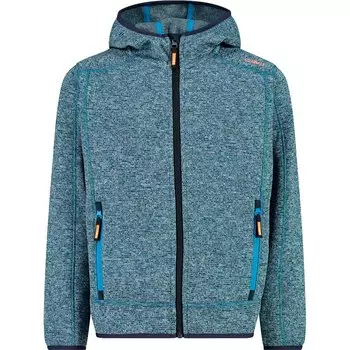 Толстовка на молнии CMP Heavy Fix 3H60844 Hooded, синий