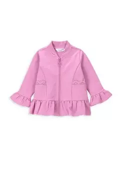 Толстовка на молнии Coccodrillo, розовый