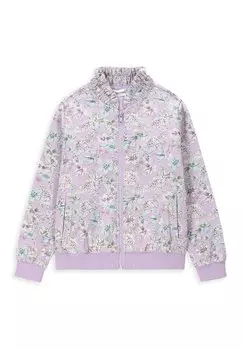 Толстовка на молнии Coccodrillo, сирень