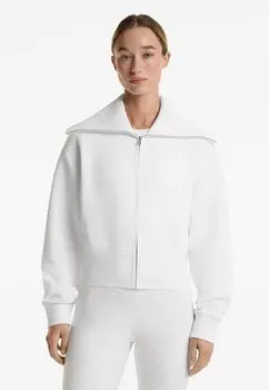 Толстовка на молнии COLLAR WITH OYSHO, белый