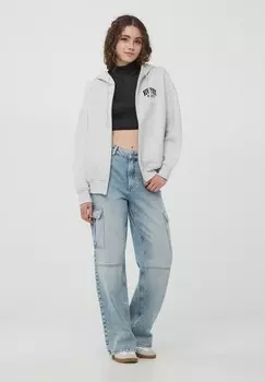 Толстовка на молнии COLLEGE Terranova, серый