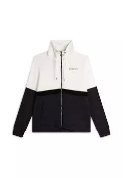 Толстовка на молнии COLLO ALTO CON BANDA Freddy, черный