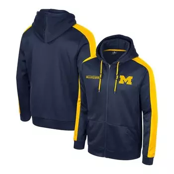 Толстовка на молнии Colosseum Michigan Wolverines, нави