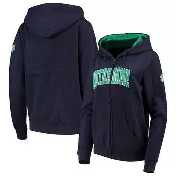 Толстовка на молнии Colosseum Notre Dame Fighting Irish, нави