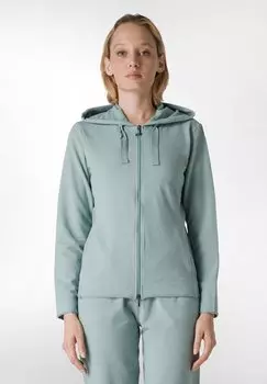 Толстовка на молнии CORE FULL HOODIE Deha, зеленый