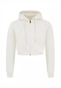 Толстовка на молнии CROP ELMA Smilodox, бежевый
