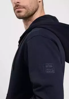 Толстовка на молнии Cross Jeans, темно-синий