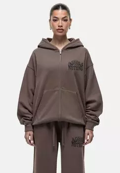Толстовка на молнии DAKOTA HOODIE Good For Nothing, серо-коричневый