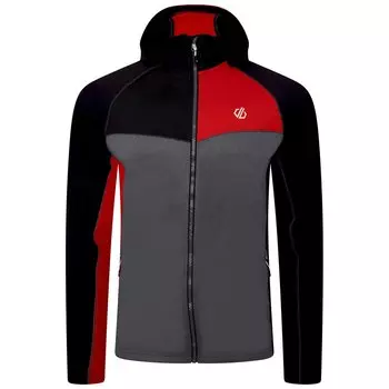 Толстовка на молнии Dare2B Contend Recycled, красный