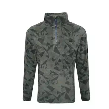 Толстовка на молнии Dare2B Cushy Geometric, зеленый