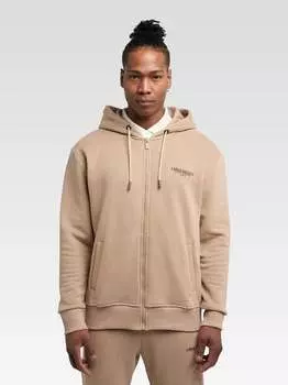 Толстовка на молнии de simoi Carlo Colucci, бежевый