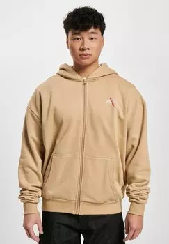 Толстовка на молнии DECENT Dangerous DNGRS, бежевый