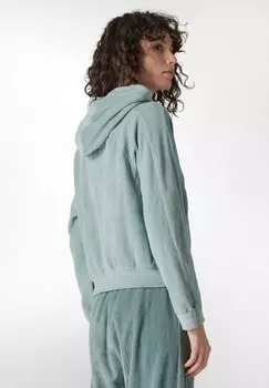 Толстовка на молнии Deha, зеленый