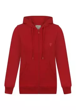 Толстовка на молнии Denim Culture Yasenia, красный