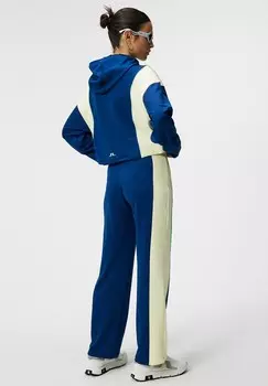 Толстовка на молнии DIANA HOOD J.LINDEBERG Sports, синий