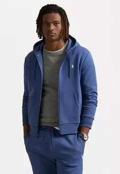 Толстовка на молнии DOUBLE-KNIT FULL-ZIP HOODIE Polo Ralph Lauren, оранжевый