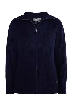 Толстовка на молнии DreiMaster, цвет Mottled Dark Blue