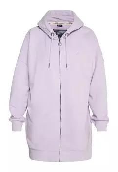 Толстовка на молнии Dreimaster, светло-фиолетовый