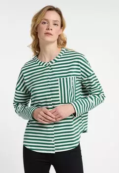 Толстовка на молнии DreiMaster, зеленый