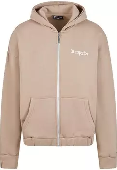 Толстовка на молнии Dropsize, светло-коричневый