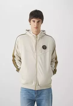 Толстовка на молнии EA7 Emporio Armani, бежевый