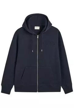 Толстовка на молнии EMBOSSED ZIP GANT, темно-синий