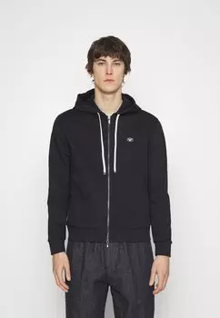 Толстовка на молнии Emporio Armani, темно-синий