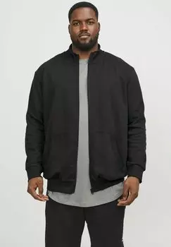 Толстовка на молнии Epaulos Jack & Jones, черный